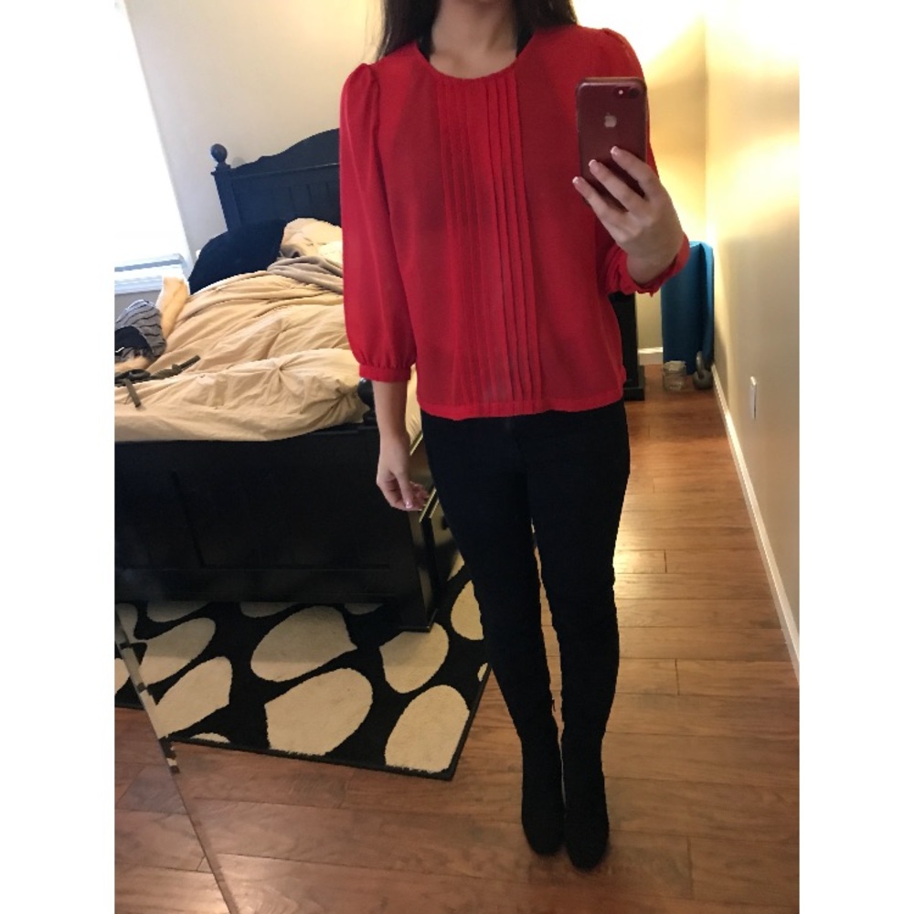 Red Blouse
